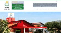 Desktop Screenshot of apaedevalinhos.org.br